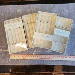 Pier 1 Swizzle Sticks NIB Lot of 16